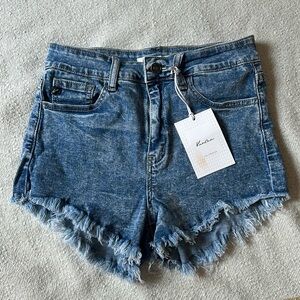 NWOT! KanCan Denim Short size 27